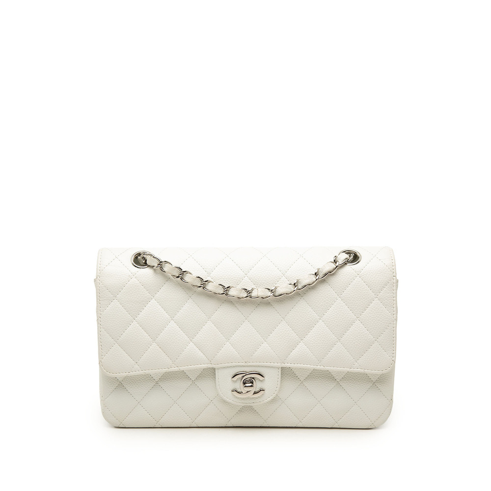 Pre-Loved Chanel Medium Classic Caviar Double Flap